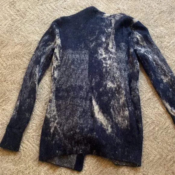 Balenciaga Long Fuzzy Cardigan